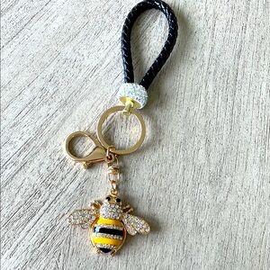 Bee Keychain Bag Charm